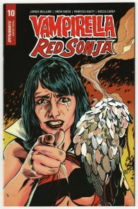 Vampirella Red Sonja #10 Mooney 1:7 Homage Variant (Dynamite, 2020) NM-