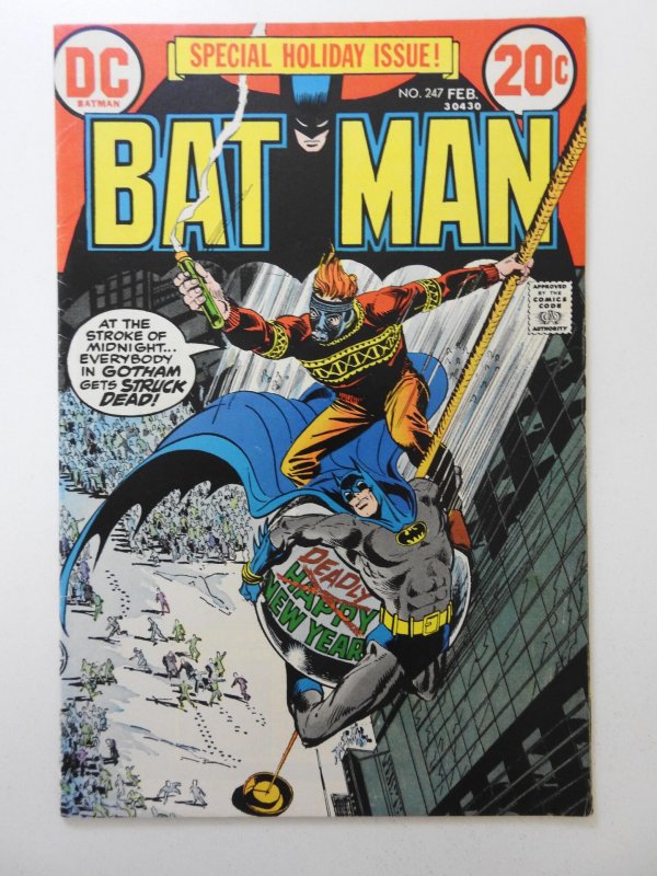 Batman #247 (1973) Solid VG/Fine Condition!