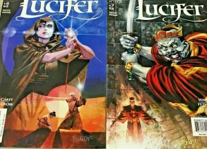 LUCIFER#1-10 VF/NM LOT 2000 (9 BOOKS) DC/VERTIGO COMICS 