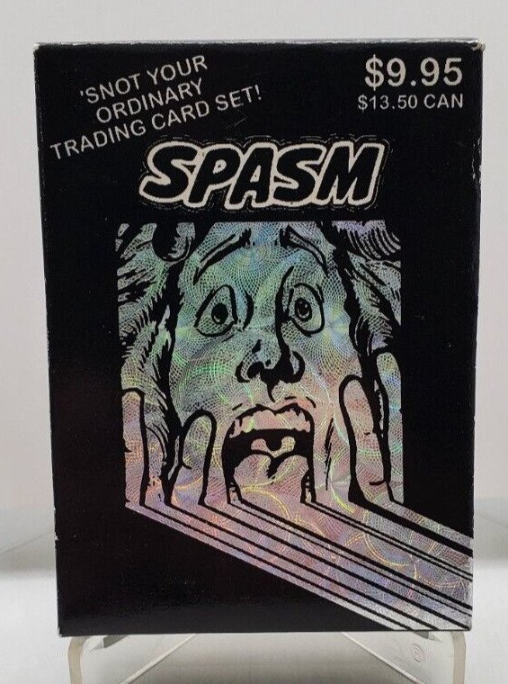 SPASM TRADING CARDS COMPLETE SET VF/NM