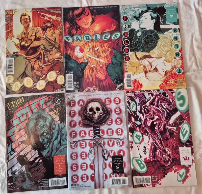 Lot of 36 Fables Comic Issues 114-149 Vertigo NM