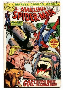 Amazing Spider-Man #103 comic book 1971-KAZAR-Marvel comics- Gil Kane FN 