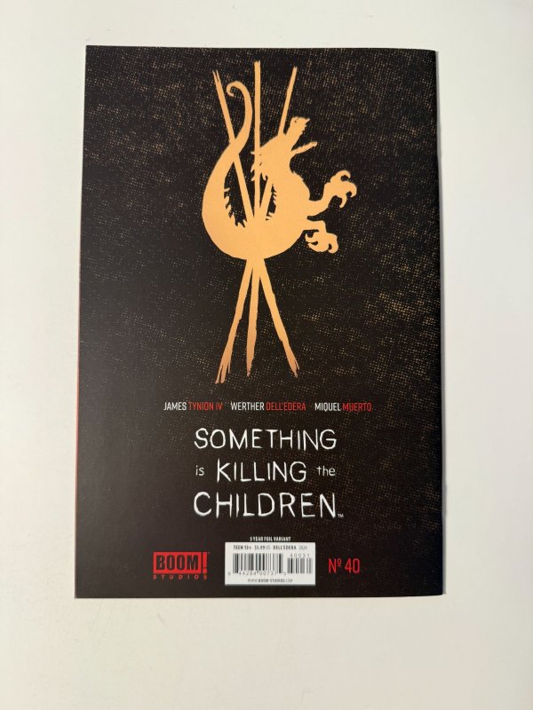 Something is Killing the Children #40 (2024) Five Year Foil Variant