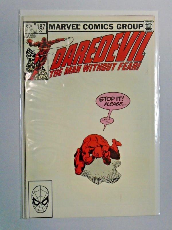 Daredevil (1st Series) #187, Direct Edition 8.0/VF - 1982