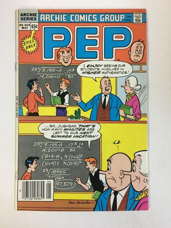 PEP (1940-1987)406 VF May 1986 May 1986 COMICS BOOK