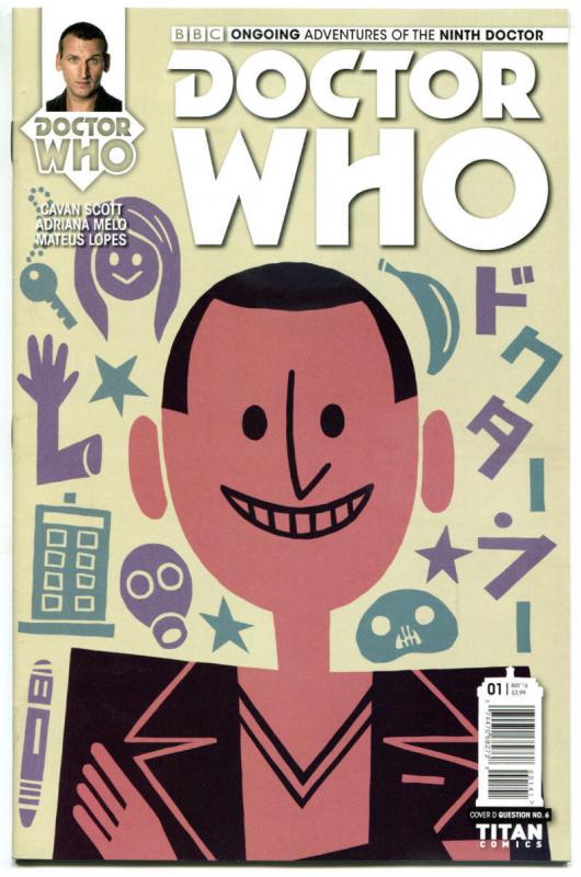 DOCTOR WHO #1 D, NM, 9th, Tardis, 2016, Titan, 1st, more DW in store, Sci-fi