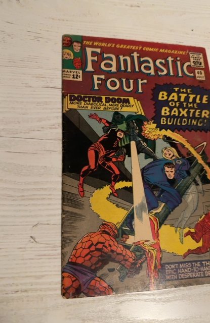 Fantastic Four #40 (1965)Ff4/Daredevil vs Dr doom