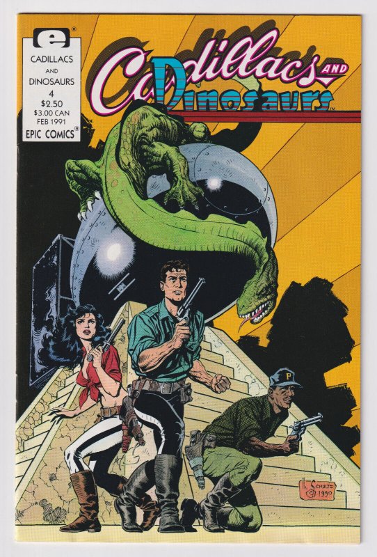 Epic Comics! Cadillacs and Dinosaurs! Issue #4! (1991) 