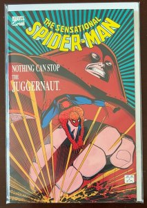 Sensational Spider-Man Nothing Can Stop the Juggernaut #1 Marvel 8.0 VF (1989) 
