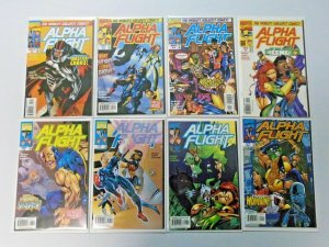 Alpha Flight lot:#2-16  2nd series 14 different books average 8.5 (1997)