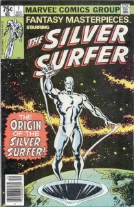 Fantasy Masterpieces (Vol. 2) #1 (Newsstand) FN ; Marvel | Silver Surfer Stan Le