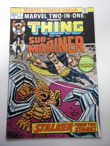Marvel Two-in-One #2 (1974) FN+ Condition MVS Intact