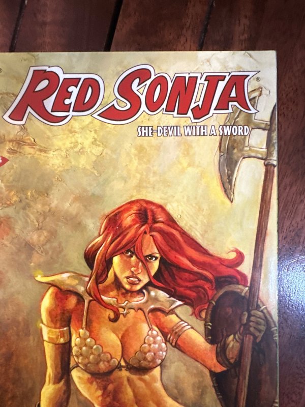 Red Sonja #26 Horns Cover (2007)