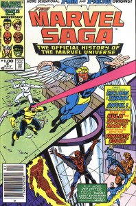 MARVEL SAGA (1985 Series) #8 NEWSSTAND Fine Comics Book