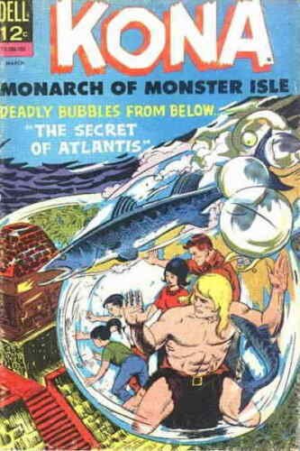 Kona #21 VG; Dell | low grade - Monarch of Monster Isle - we combine shipping 