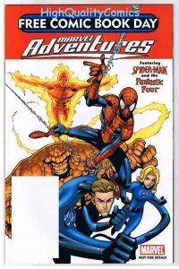 MARVEL ADVENTURES, NM+, Spider-man, FF, Ditko, FCBD, 2005, more in store