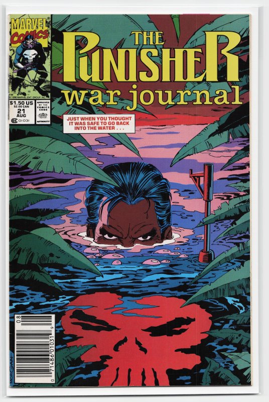 The Punisher War Journal #21 (1990) Punisher