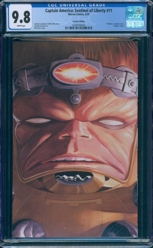 Captain America Sentinel of Liberty #11 CGC 9.8 Alex Ross Timeless Modok 2023