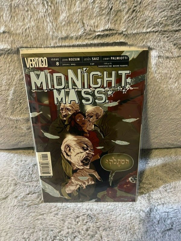 Lot of 6 Books MIDNIGHT MASS VERTIGO Comics # 2 3 4 5 7 8 