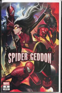 Spider-Geddon #5 Lee Cover (2019) [Key Issue]