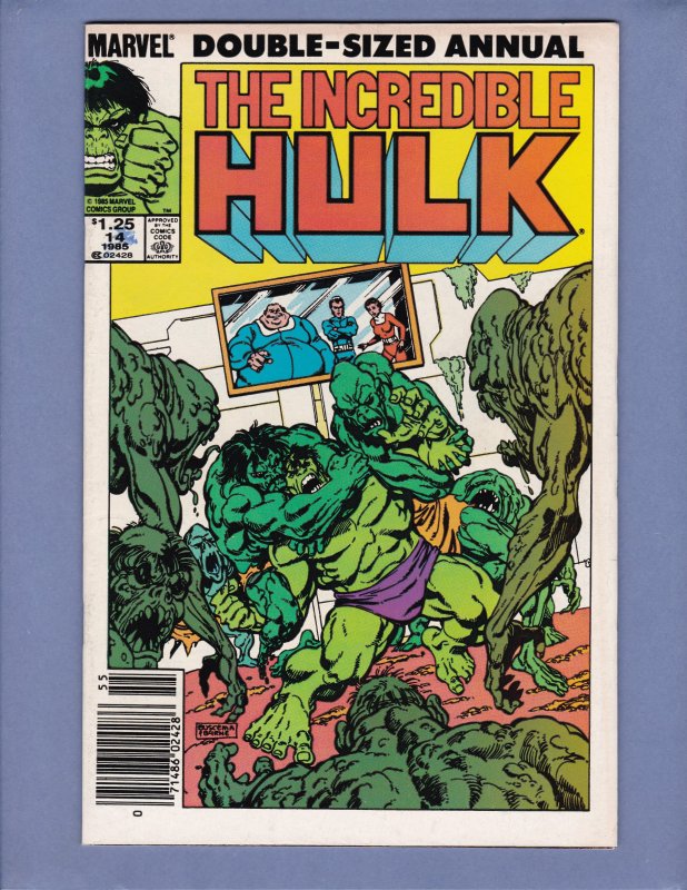 Incredible Hulk Annual #14 VF/NM Marvel 1985