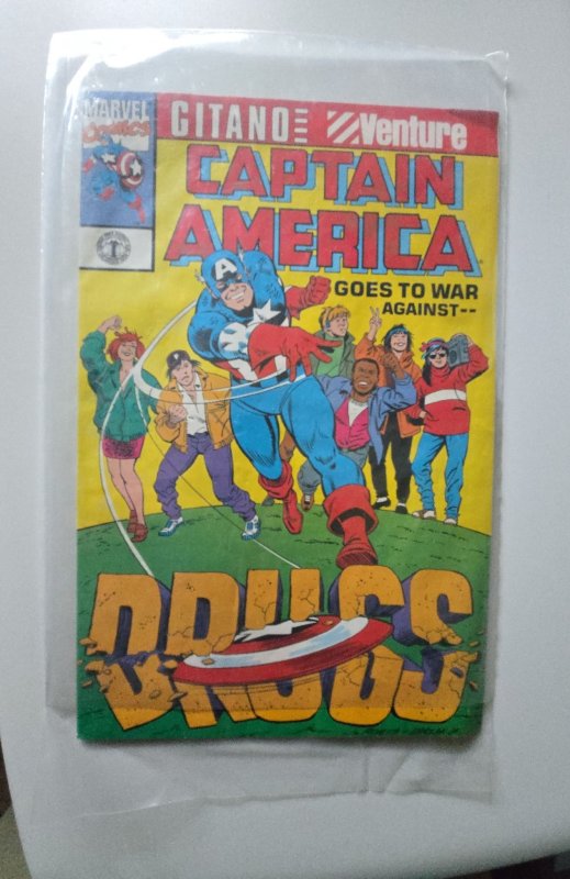 Captain America Goes to War Against Drugs #1 (1990)
