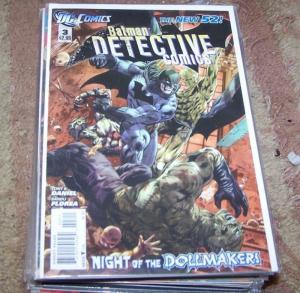 Detective Comics # 3 (January 2012, DC) batman new 52 dollmaker