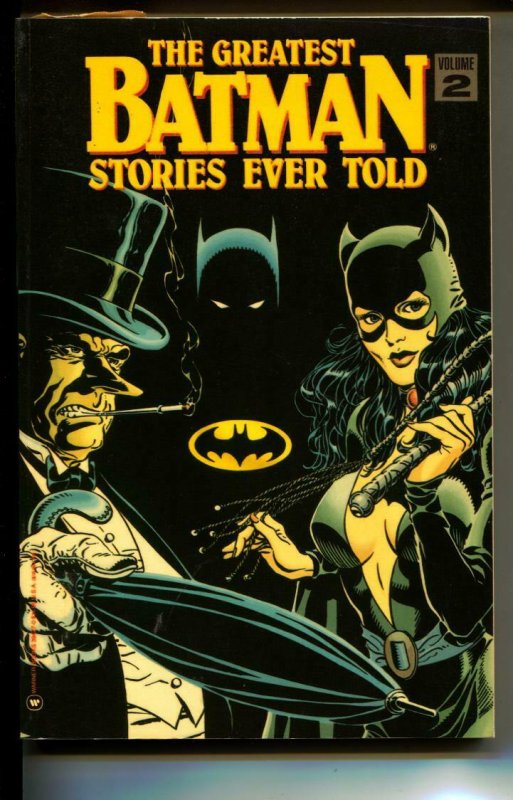 The Greatest Batman Stories Ever Told Vol 2 TPB trade