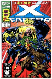 X-FACTOR #71, NM+, New Team, Peter David, Milgrom, 1986, more Marvel in store