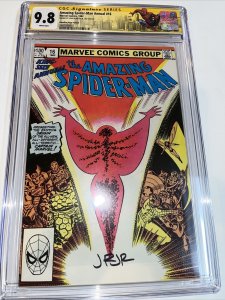 Amazing Spider-Man Annual # 16 (CGC 9.8 WP SS) Signed John Romita Jr!!