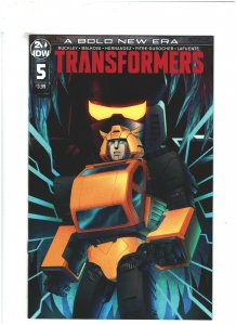 Transformers #5 NM- 9.2 IDW Comics 2019 Autobots & Decepticons Cover B