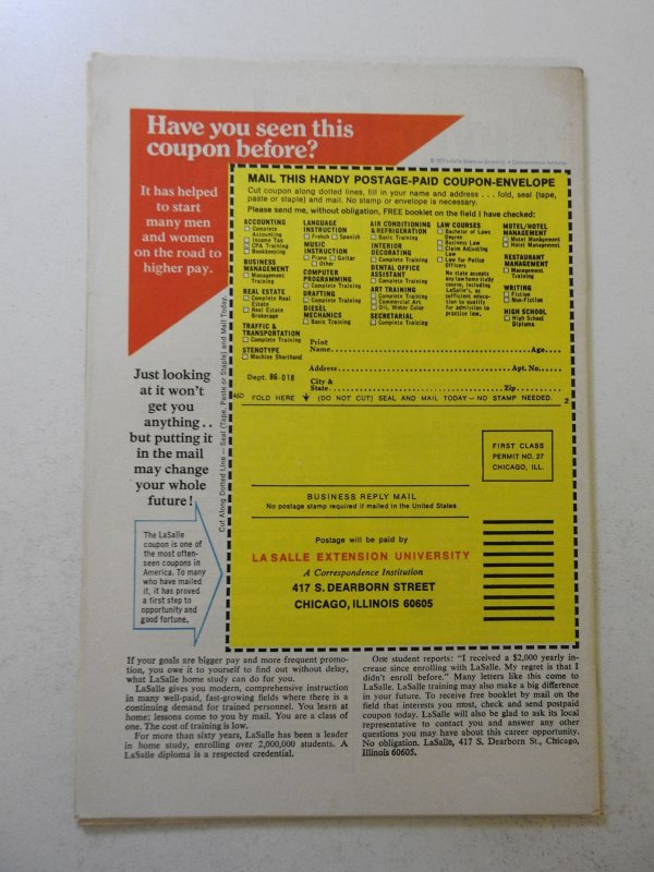 The Amazing Spider-Man #119 (1973) VG+ Condition moisture stain