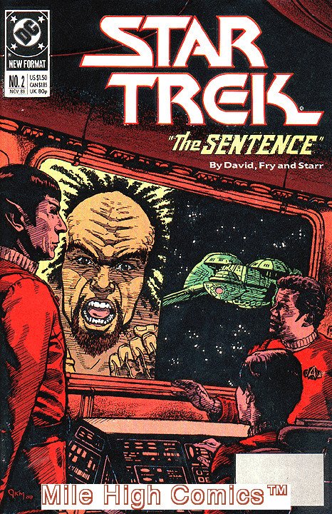 STAR TREK   (1989 Series)  (DC) #2 Near Mint Comics Book