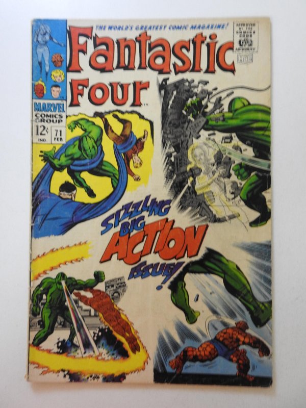 Fantastic Four #71 (1968) Solid VG- Condition!