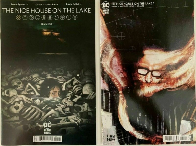 NICE HOUSE ON THE LAKE #1st print TYNION ALVARO BUENO Cover A and B DC BLACK