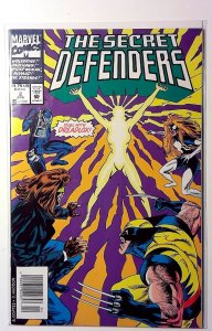 Secret Defenders #2 (1993) Marvel Comics Newsstand 1st Print Comic Book