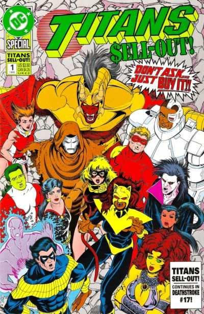 Titans Sell-Out Special #1, NM- (Stock photo)