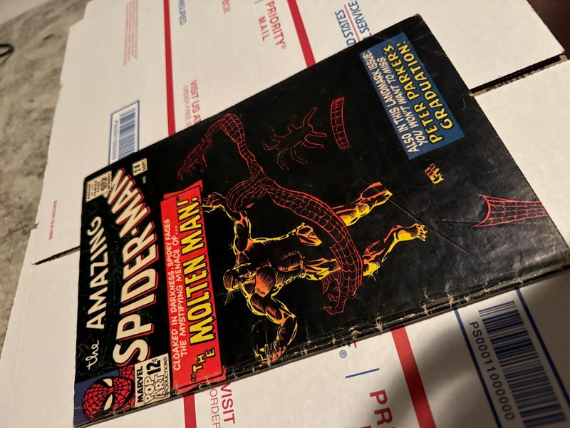 The Amazing Spider-Man #28 (1965)first app of Molten Man