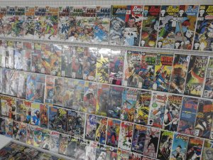 Huge Lot 130+ Comics W/ Marvel Handbook, Punisher War Zone+ Avg VF Condition!