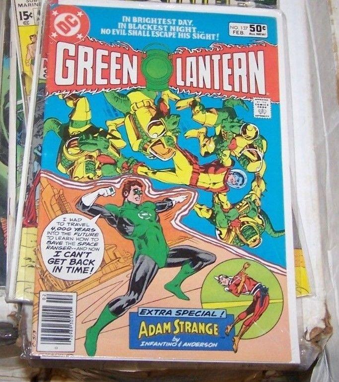 Green Lantern #137 (Feb 1981, DC) ADAM STRANGE SOLO BY INFANTINO