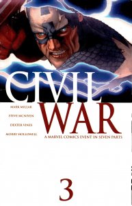 Civil War #3 (2006) Captain America [Key Issue]