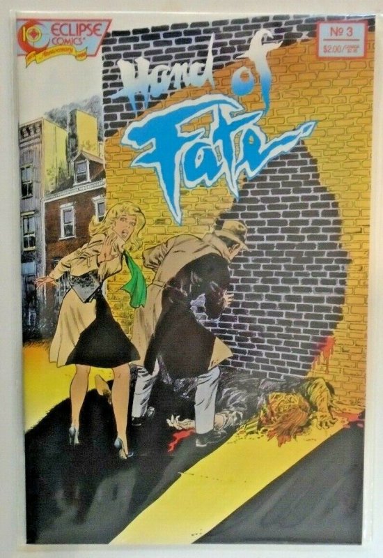 *Hand of Fate (1988 Eclipse, of 3) Bruce Jones #1-3