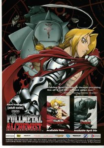 Full Metal Alchemist Collectible Post Card  Based on the hit Anime series !