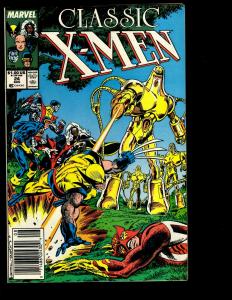 Lot Of 12 Comics Classic X-men # 5 14 16 18 19 20 23 24 25 26 27 29 WS4