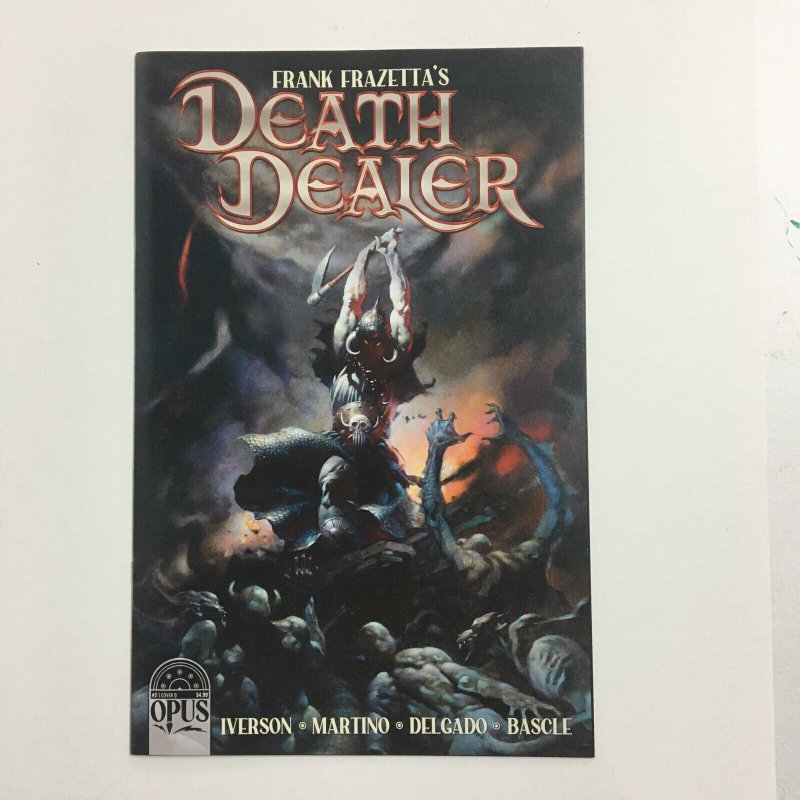 Frank Frazetta Death Dealer 1 & 2 Set - 1B & 2B Frazetta Covers - Opus ...