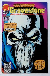 Gravestone #1 (July 1993, Malibu) FN/VF