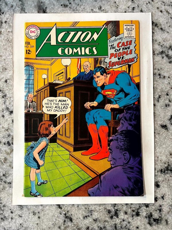 Action Comics # 359 VF DC Comic Book Superman Batman Flash Wonder Woman 8 J859