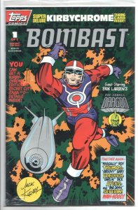 Bombast #1 Comic Book 1993 with Card - Topps