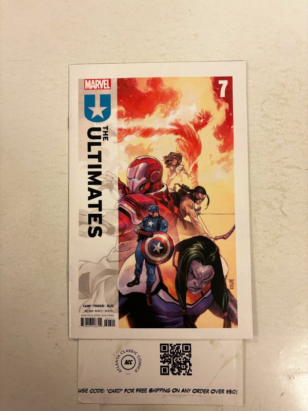 Ultimates #7 NM Marvel Comic Books She-Hulk Hawkeye Dr. Doom 20 HH87
