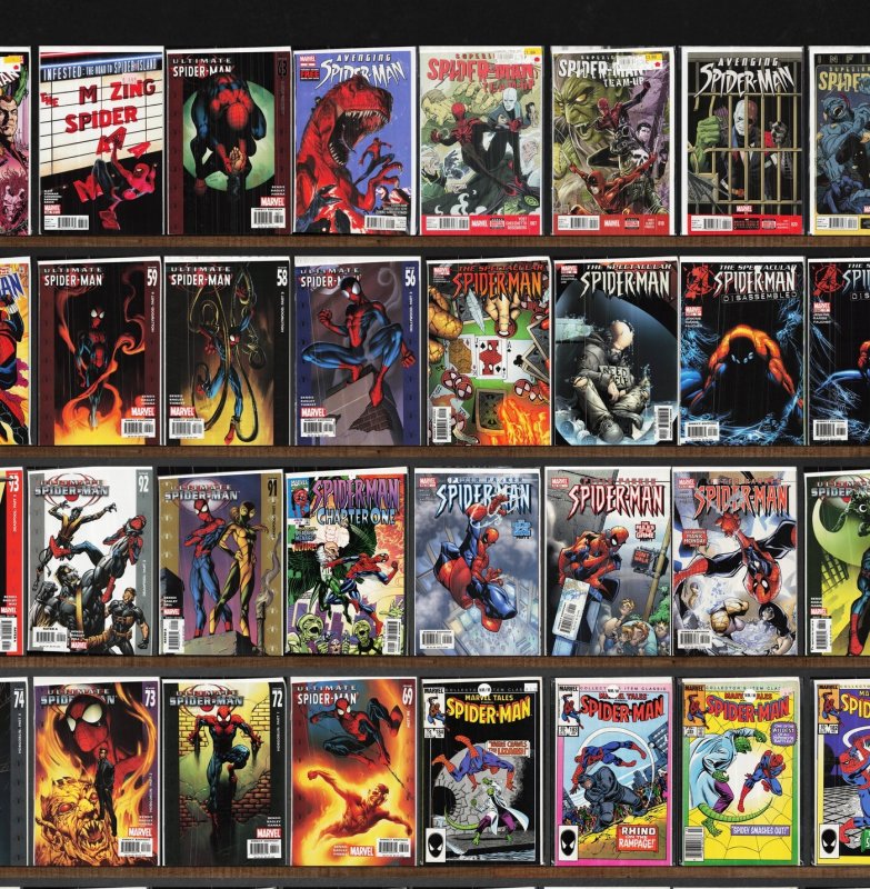 Huge Lot 150+ Comics with The Amazing Spider-Man, Ultimate Spider-Man & More!